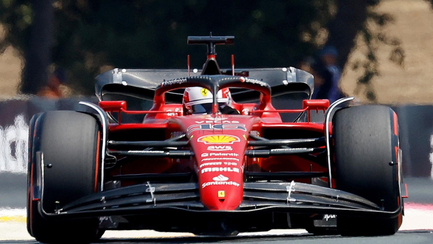 Charles Leclerc en el circuito de Paul Ricard