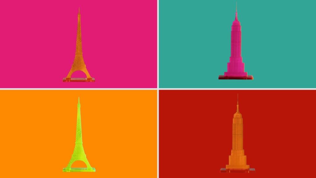 El Empire State y la Torre Eiffel que traerán Nueva York y París a tu casa por 21 euros