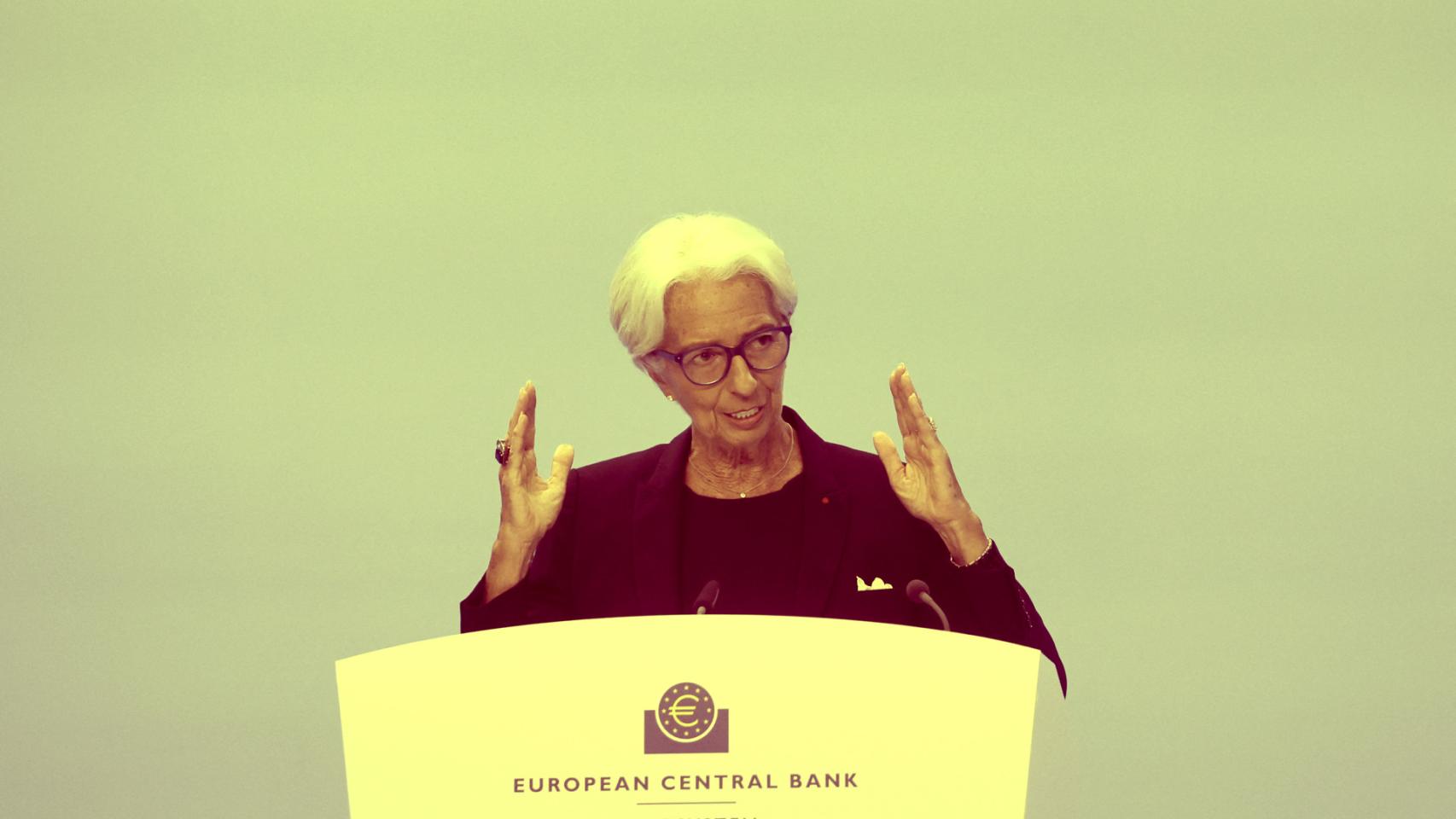 Christine Lagarde, presidenta del Banco Central Europeo (BCE)