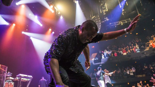 Los Kool & The Gang en concierto.