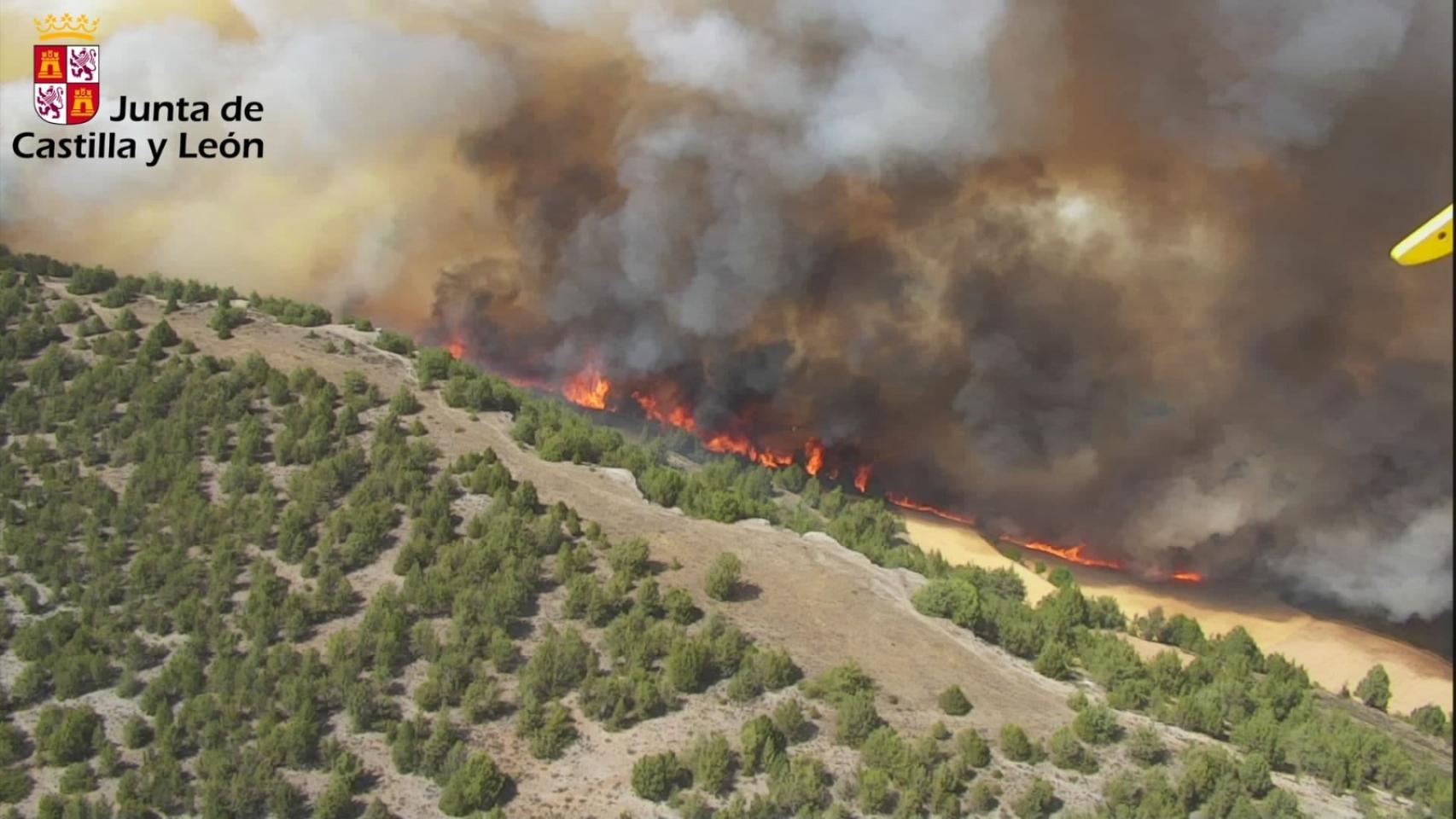 Imagen del fuego.