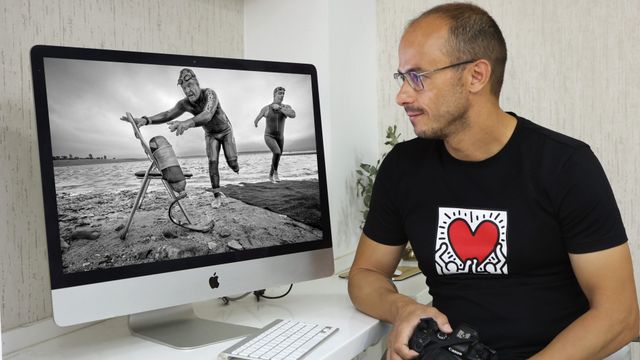 El fotoperiodista mirobrigense, José Vicente