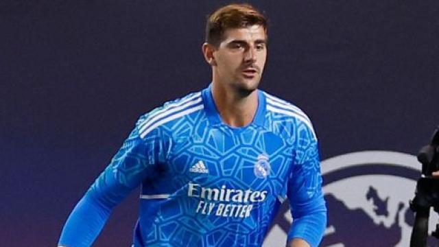 Thibaut Courtois, durante El Clásico de Las Vegas