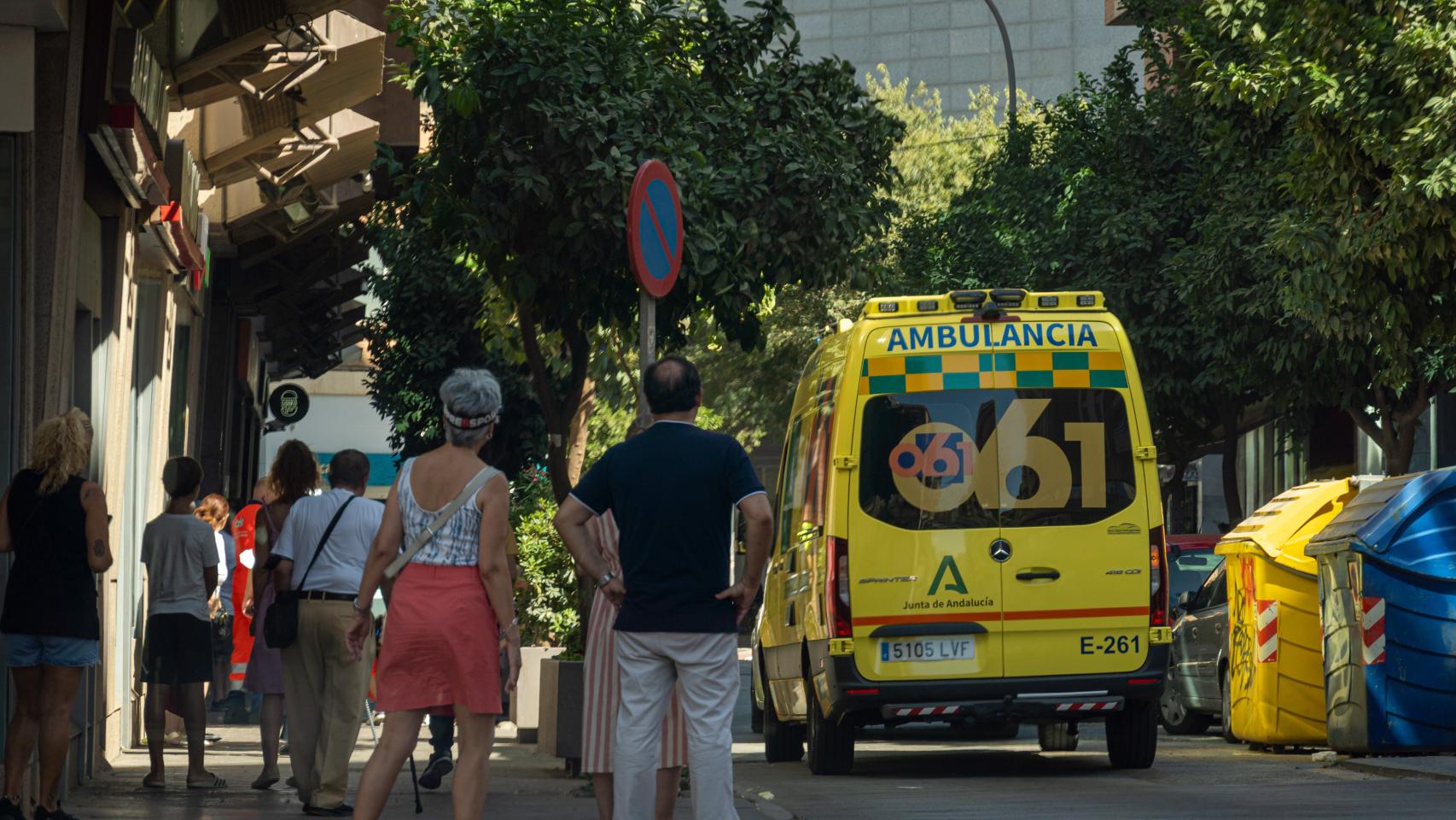 Imagen de archivo de una ambulancia.