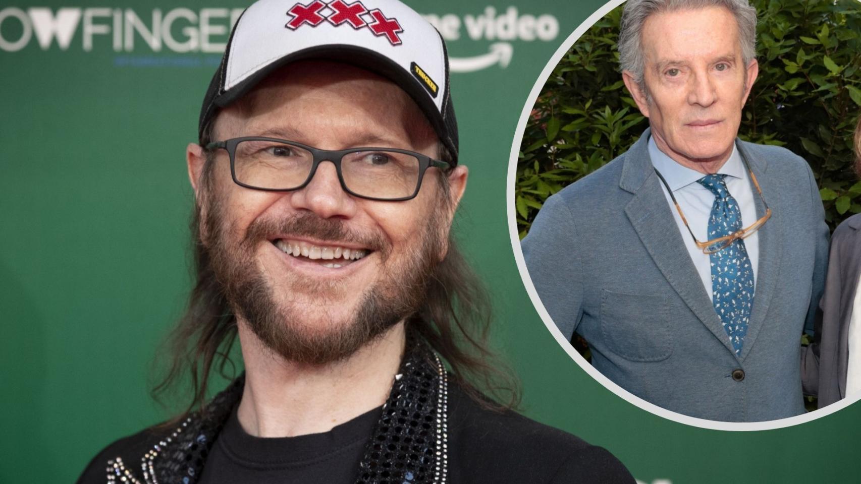 Imágenes del día: el curioso saludo de Santiago Segura y Alfonso Díez, viudo de la duquesa de Alba