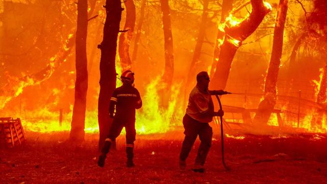 Incendios en Grecia