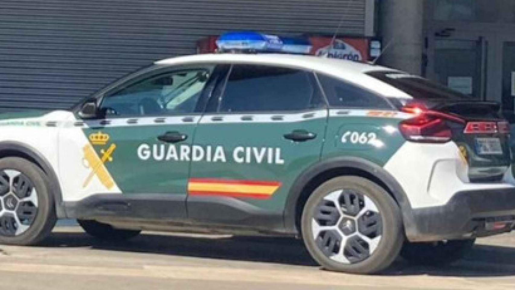 Un coche de la Guardia Civil.