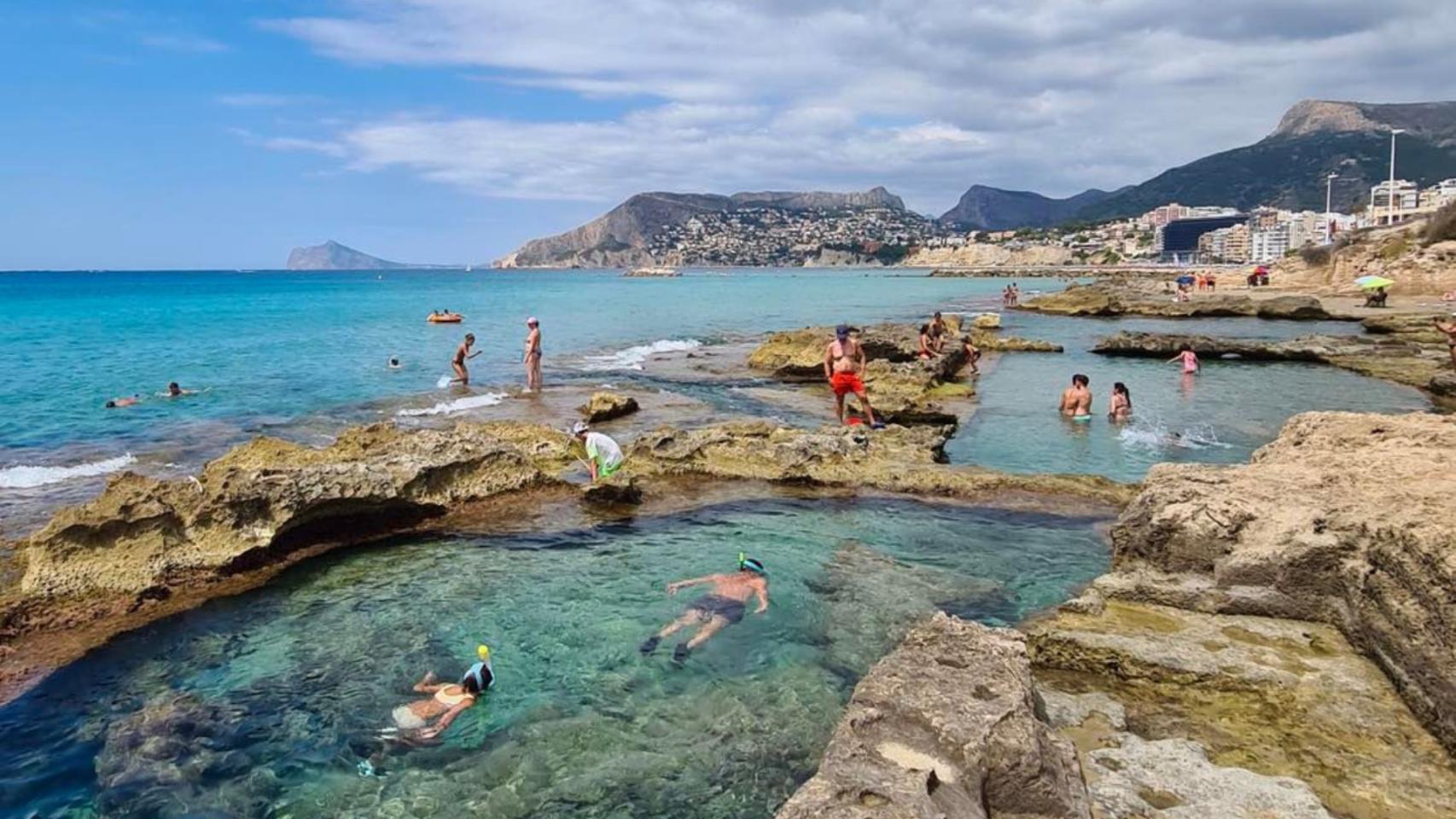 Baños de la reina Calpe.