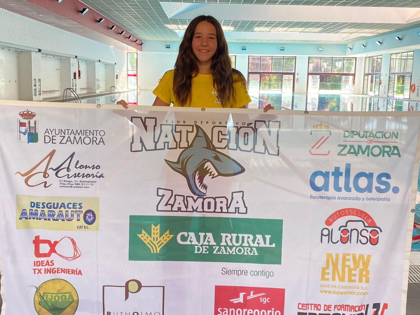 Sofía Arroyo Bonifacio, representante del Club Deportivo de Zamora