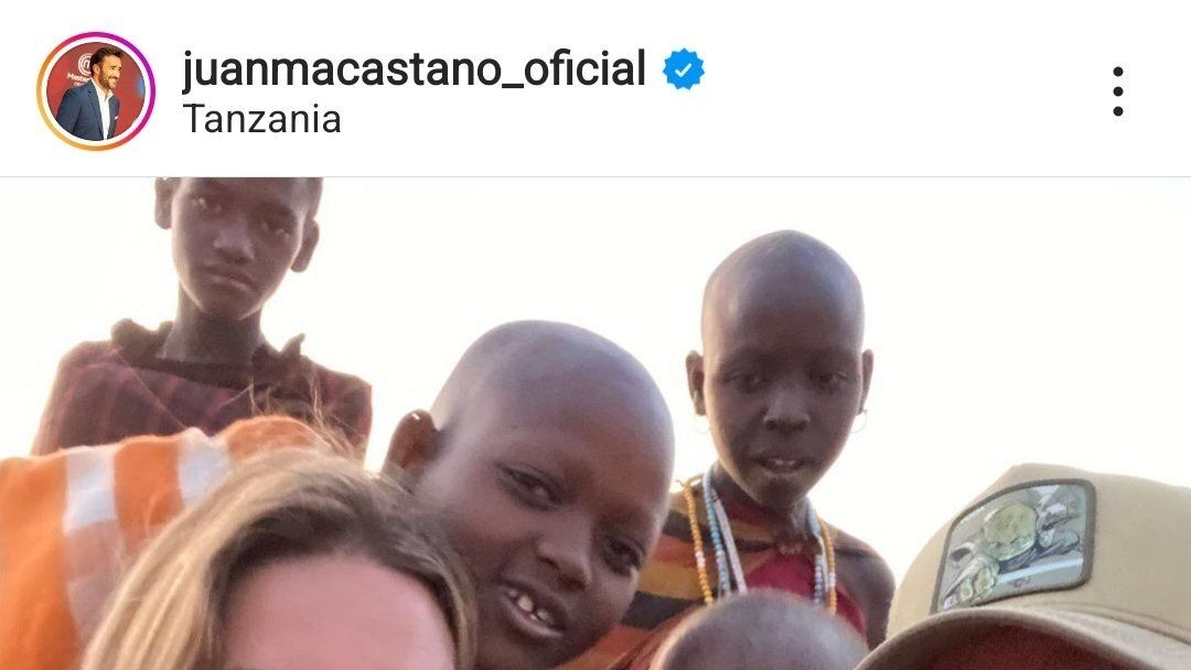 Juanma Castaño retiró esta imagen de su Instagram después de las críticas.