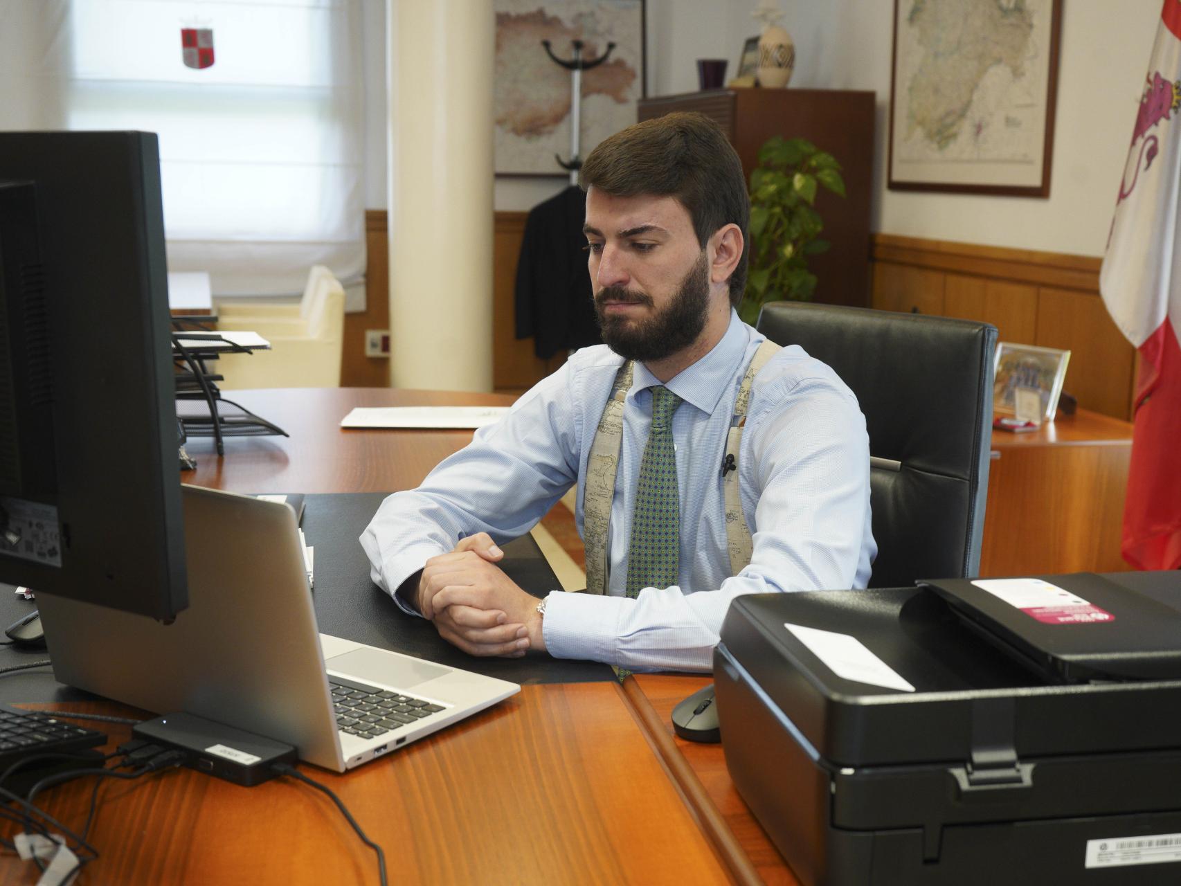 El vicepresidente de la Junta, Juan García-Gallardo, en una imagen de archivo.