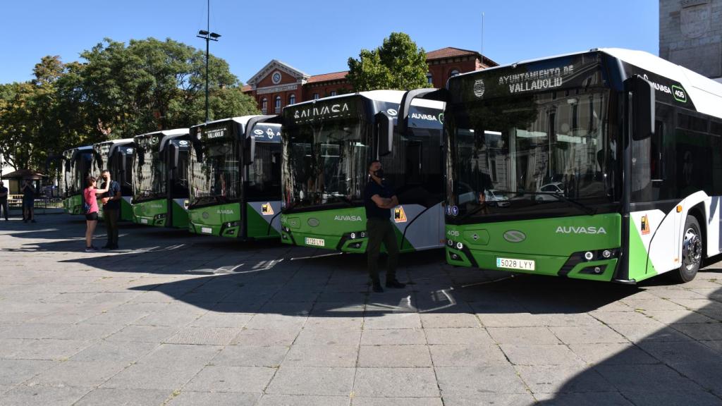 Nuevos autobuses de Auvasa