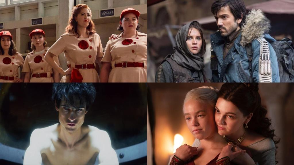 'A League of Their Own', 'Andor', 'Sandman' y 'La casa del dragón' son algunos de los estrenos que llegan este mes a las plataformas y canales de streaming.