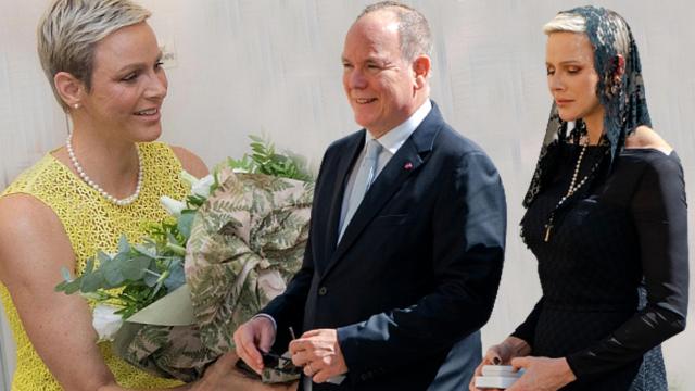 Charlène de Mónaco en un montaje de JALEOS.