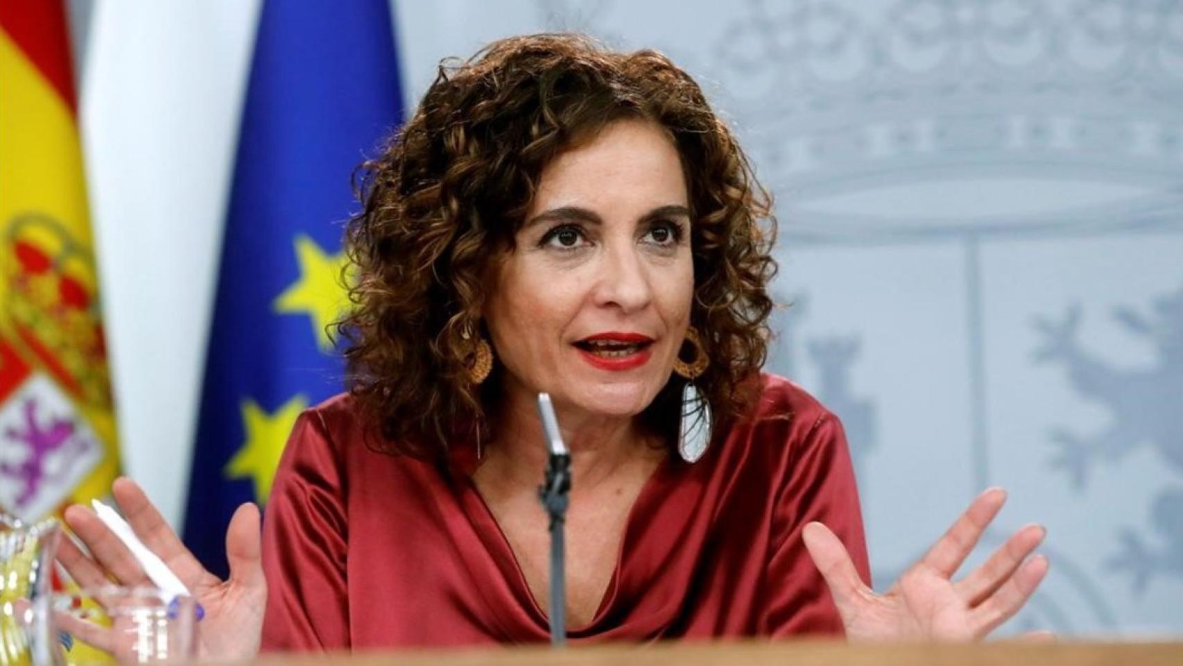 María Jesús Montero, ministra de Hacienda y Función Pública.