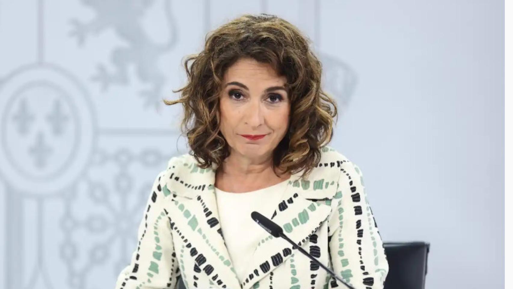 María Jesús Montero, ministra de Hacienda y Función Pública.