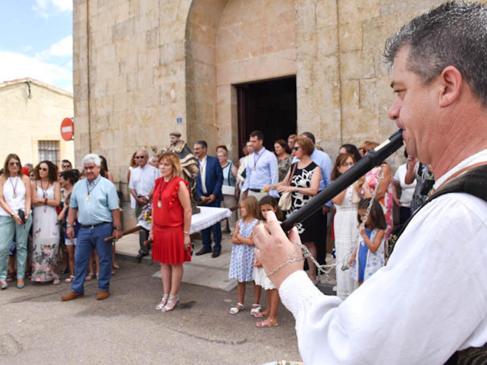 La música tradicional no puede faltar en las fiestas de Doñinos