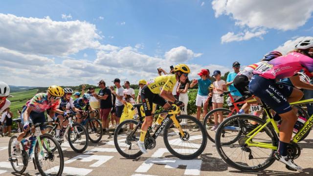 Marianne Vos, durante una etapa del Tour de Francia Femenino 2022