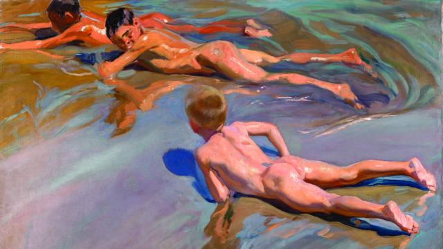 'Chicos en la playa', de Sorolla. Museo del Prado