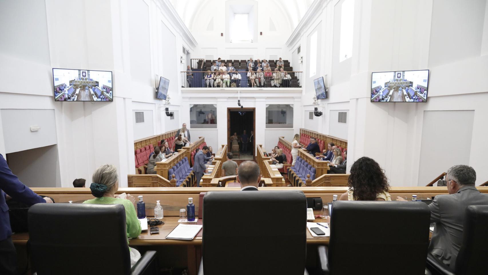 Pleno de las Cortes de Castilla-La Mancha. Foto: Cortes CLM.