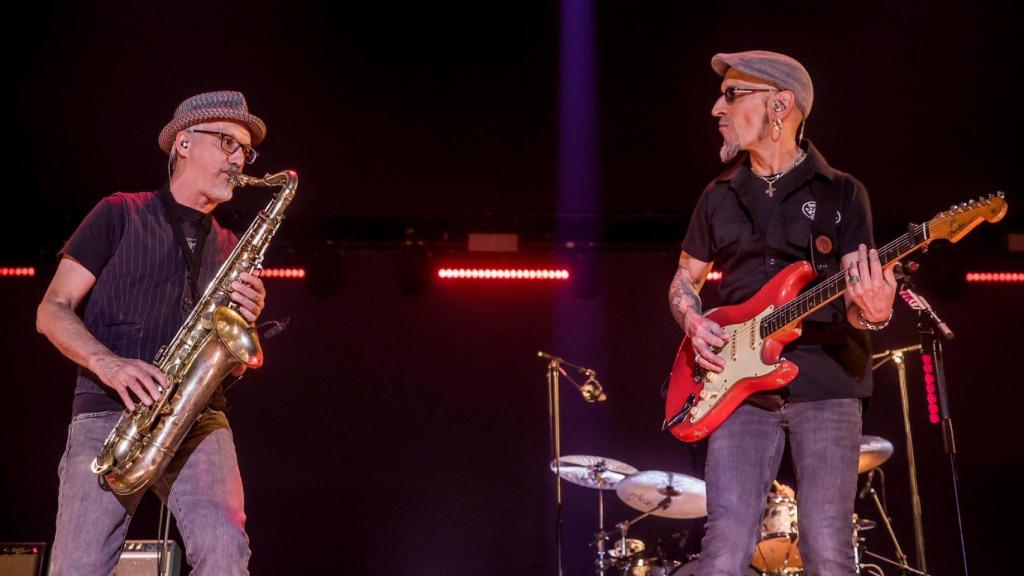 Fito & Fitipaldis durante un concierto.