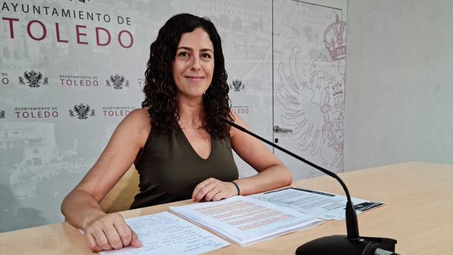 Noelia Cruz, portavoz del equipo de Gobierno de Toledo