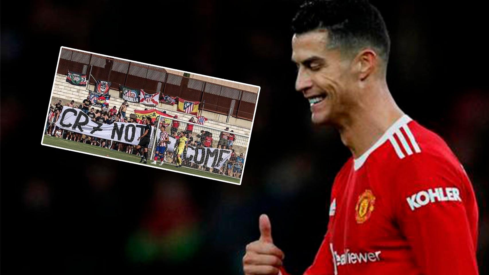 Cristiano Ronaldo se ríe de la afición del Atlético de Madrid