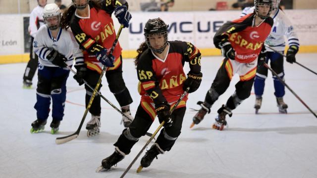 Francia entra en juego en los europeos de hockey línea de Valladolid