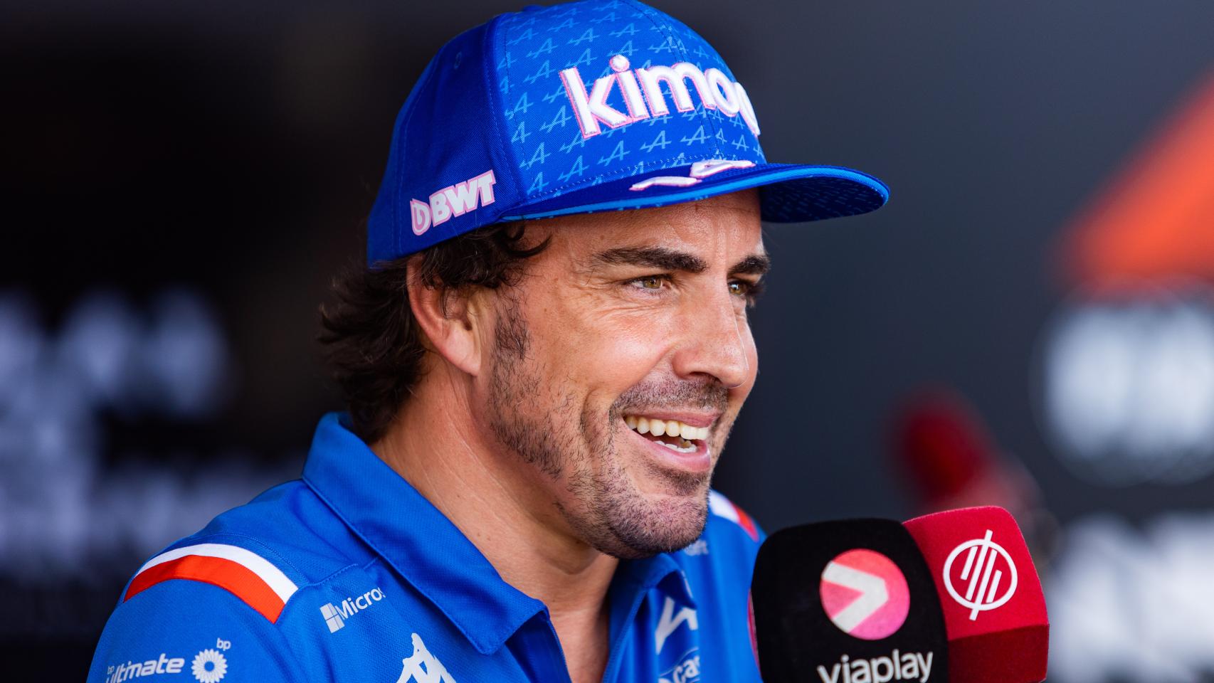 Fernando Alonso en el Gran Premio de Hungría de Fórmula 1