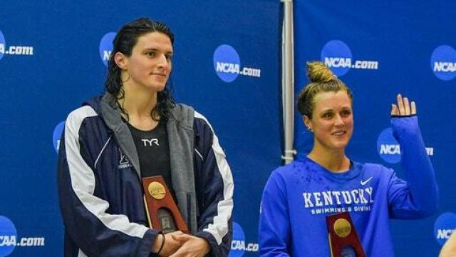 Lia Thomas y Riley Gaines