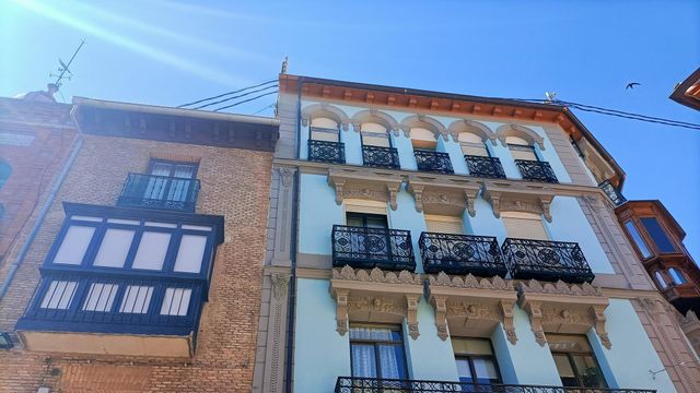 Edificio en restauración en la calle La Plata 22 de Toledo