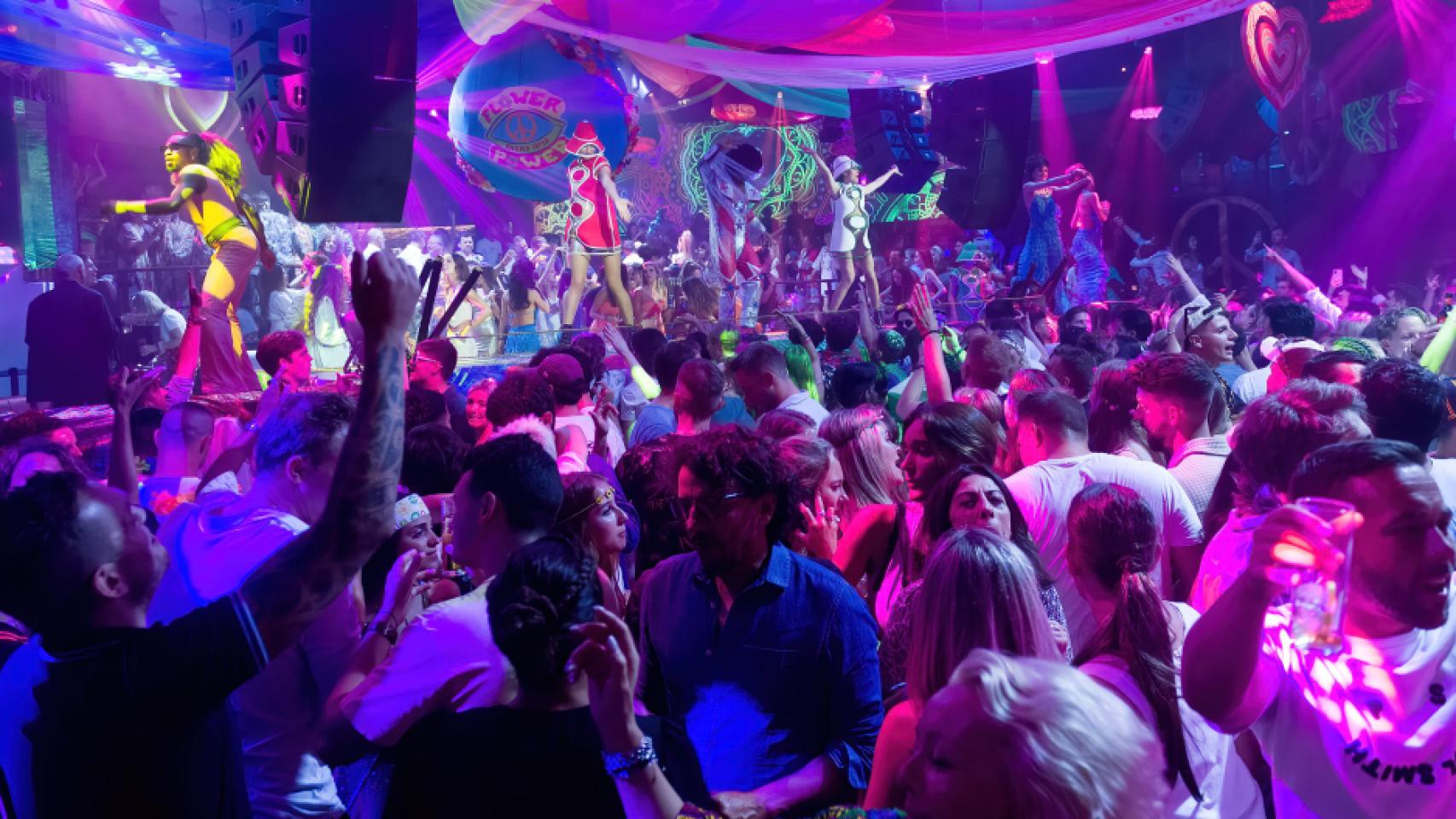 Una fiesta en la discoteca de Pachá