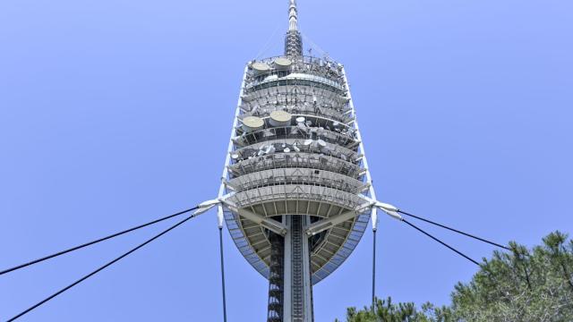 La Torre de Collserola, uno de los emblemas de la ciudad.