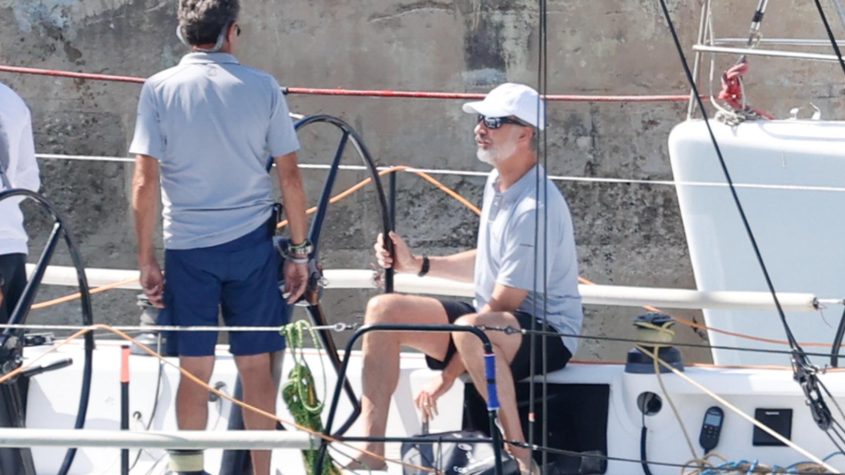Felipe VI ha inaugurado al temporada de regatas este sábado 30 de julio.