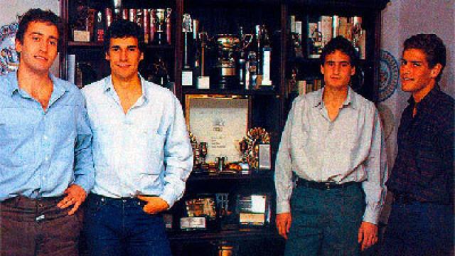 Los hermanos Llorente Gento (José Luis, Antonio, Paco y Julio)