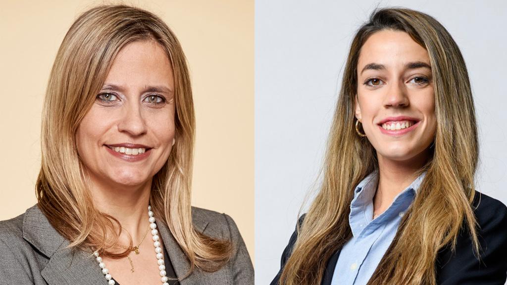 Lola Solana y Beatriz Pérez Solana.