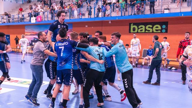 El Balonmano Benidorm, el día en el que se clasificaron para Europa.