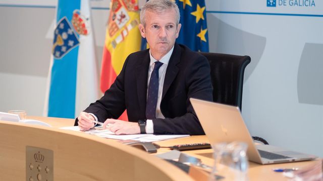 El presidente de la Xunta, Alfonso Rueda, en una foto de archivo.