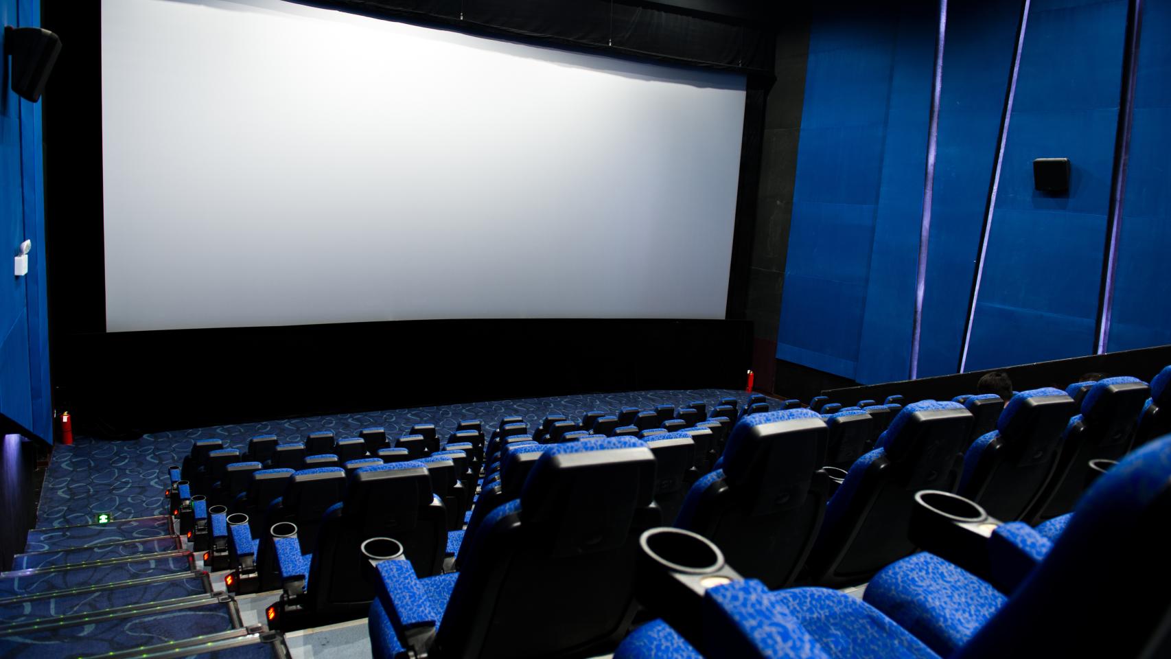 Imagen de archivo de una sala de cine.