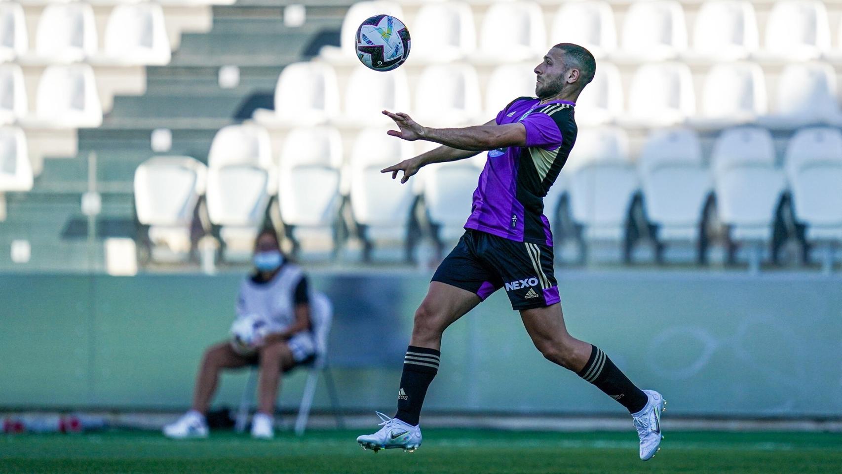 Weissman durante un partido de la pretemporada