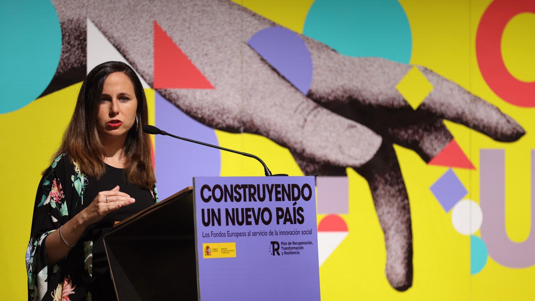 La ministra de Derechos Sociales, Ione Belarra
