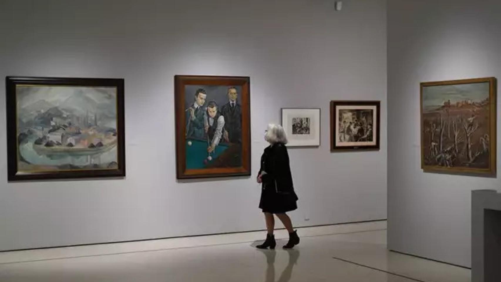 Exposición 'Real(ismos). Nuevas figuraciones en el arte español entre 1918 y 1936'.