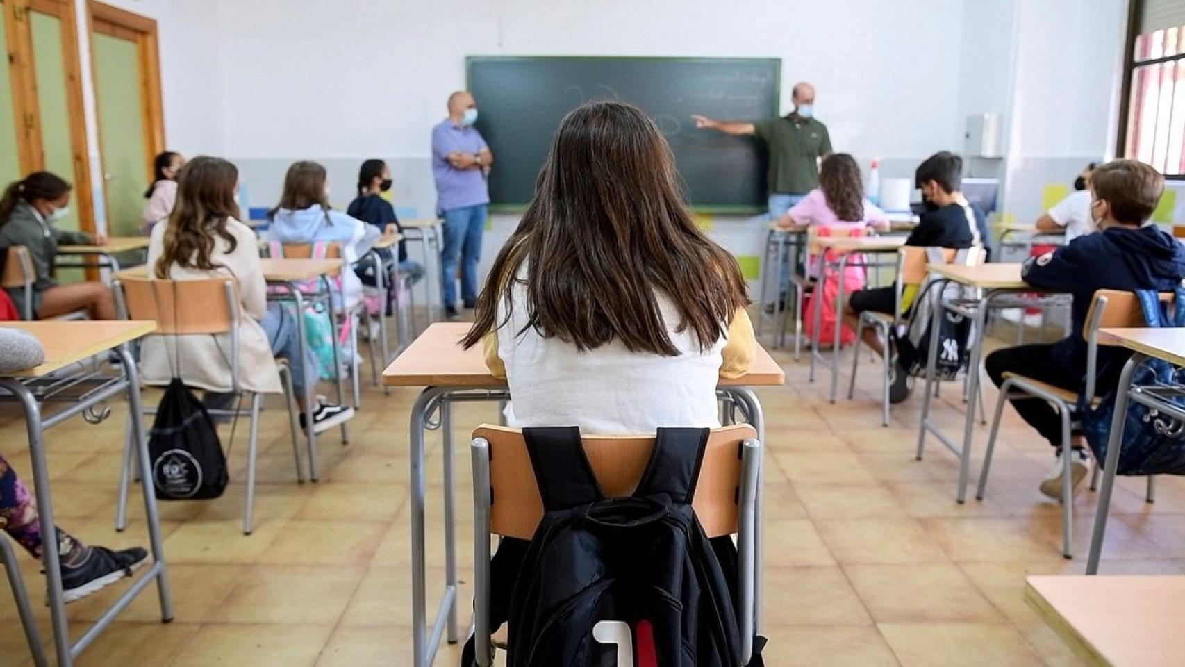 Alumnado de un instituto.