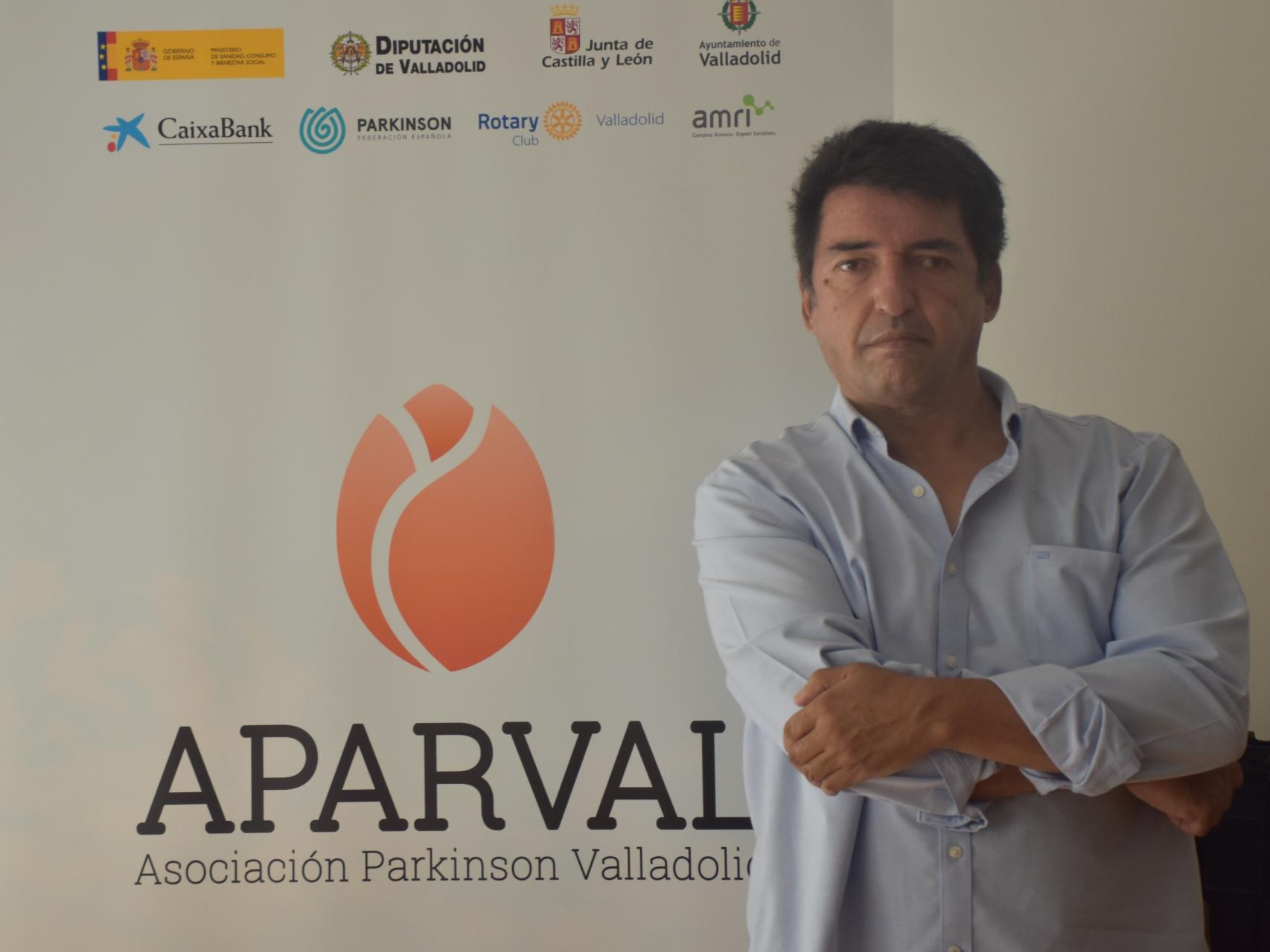 Carlos Rodríguez, presidente de Aparval, en la asociación