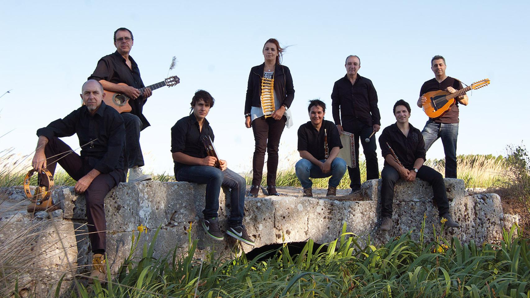 El grupo Abrojo Folk