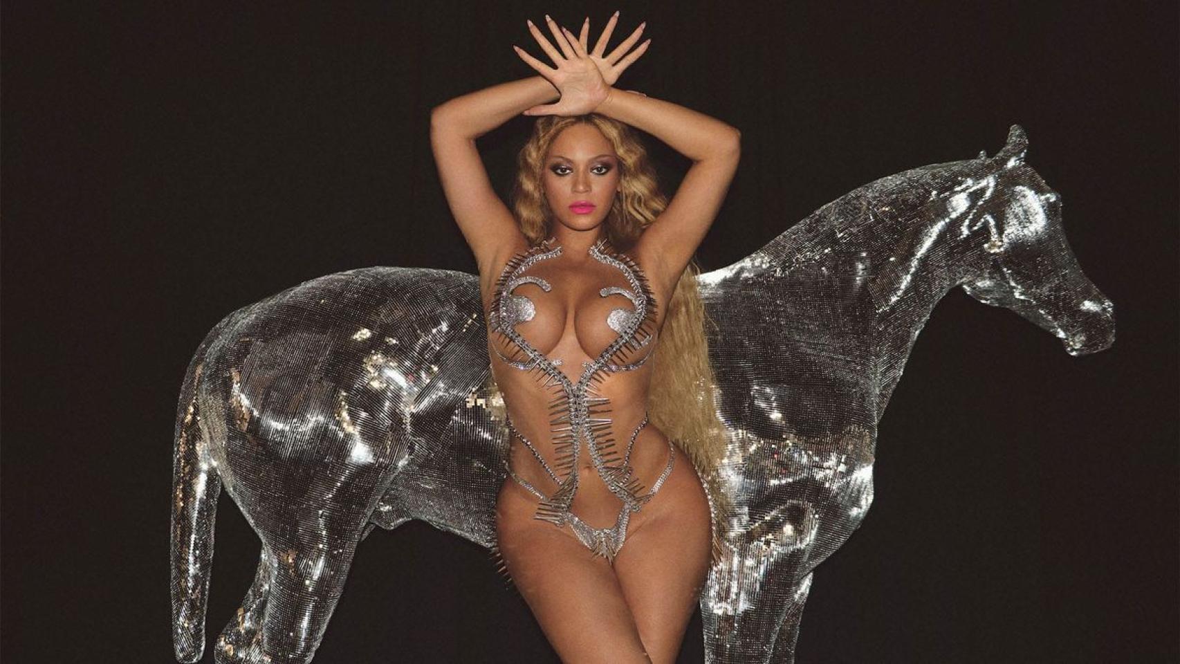 Beyoncé en una imagen promocional de su álbum 'Renaissance', lanzado el pasado viernes