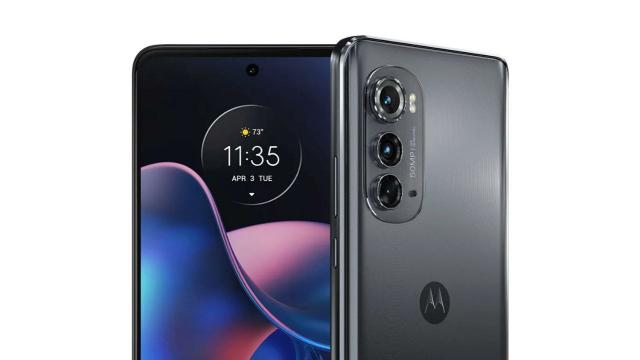 Imágenes y prestaciones del Moto Edge 2022