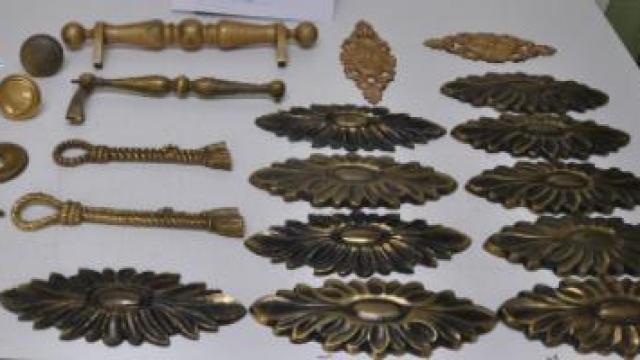 Algunos de los objetos recuperados por la Policía Nacional en Ciudad Real.