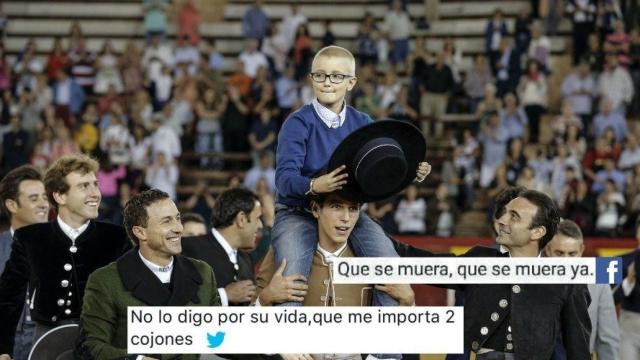 Adrián, acompañado de figuras del toreo, en el festival benéfico a su favor.