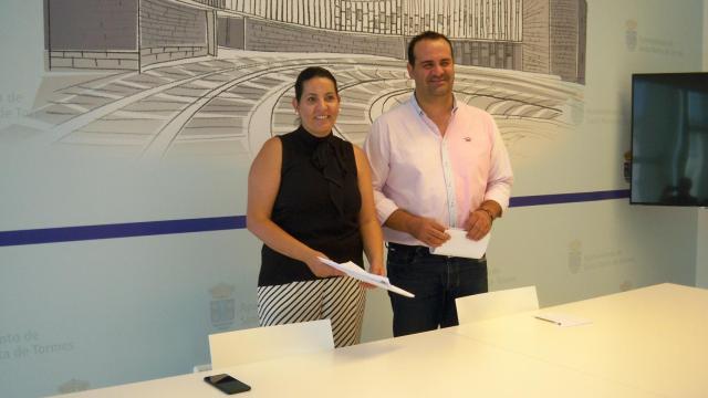 La concejala de Festejos y el alcalde de Santa Marta hacen balance de las fiestas